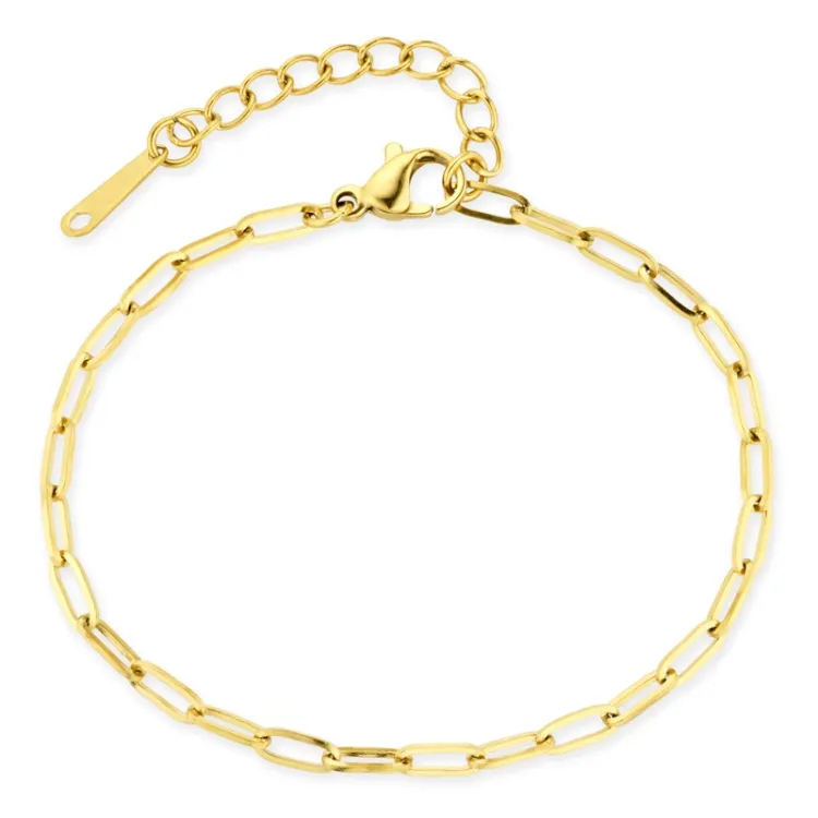 vattentät armband i förgyllt stål  x 2,7 mm  - OCEANA