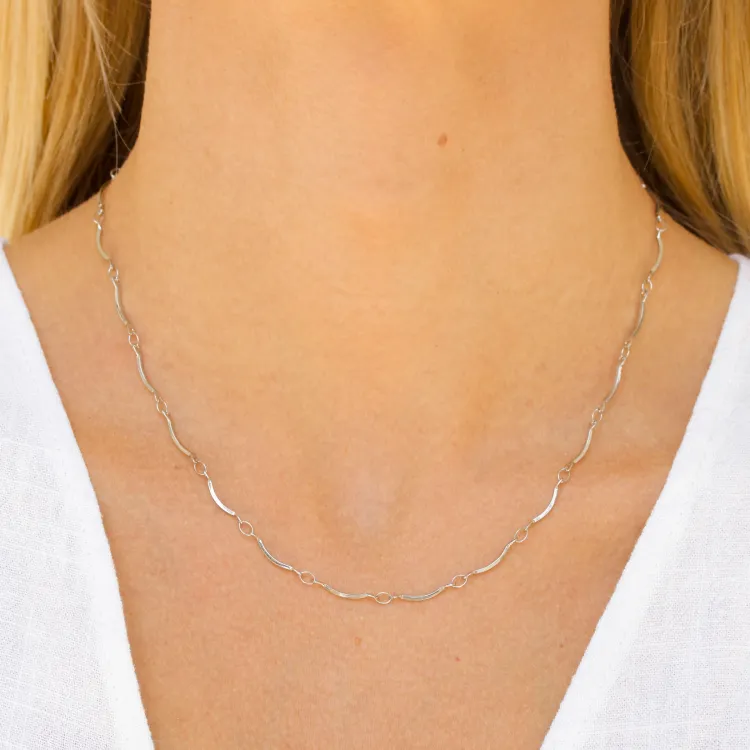 vattentät halsband i stål  x 1,0 mm  - OCEANA
