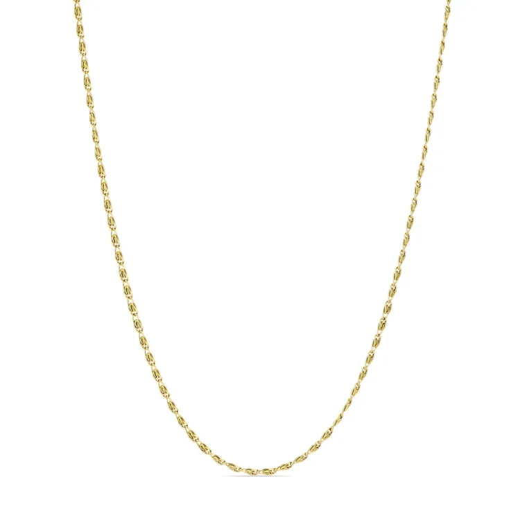 vattentät halsband i förgyllt stål  x 1,8 mm  - OCEANA