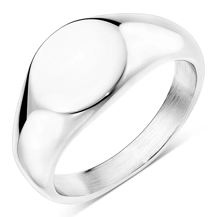 vattentät oval ring i stål