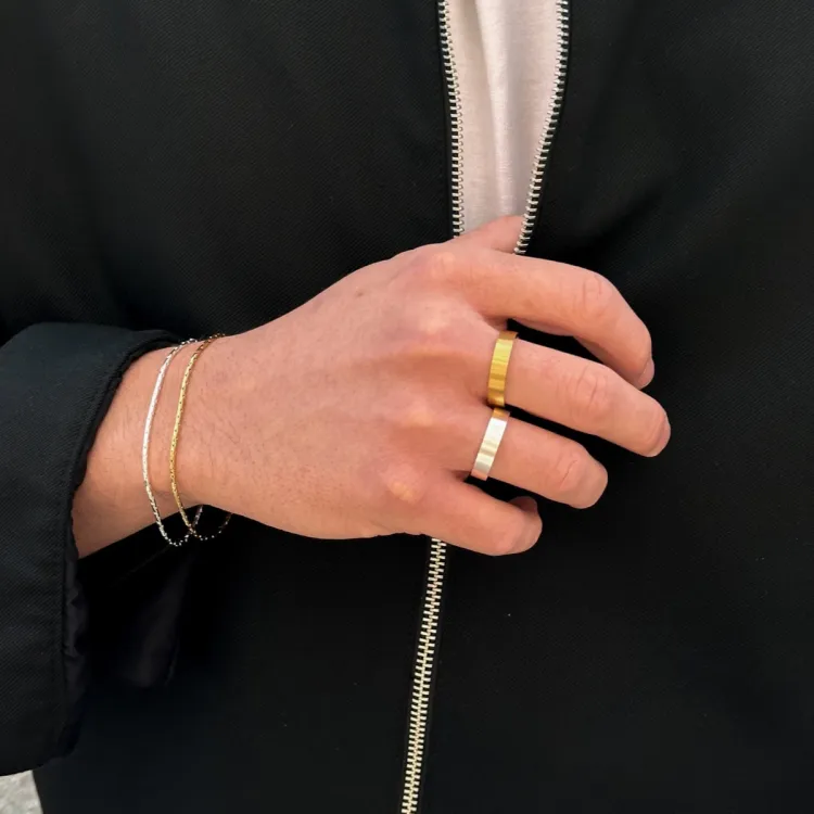 vattentät ring i stål