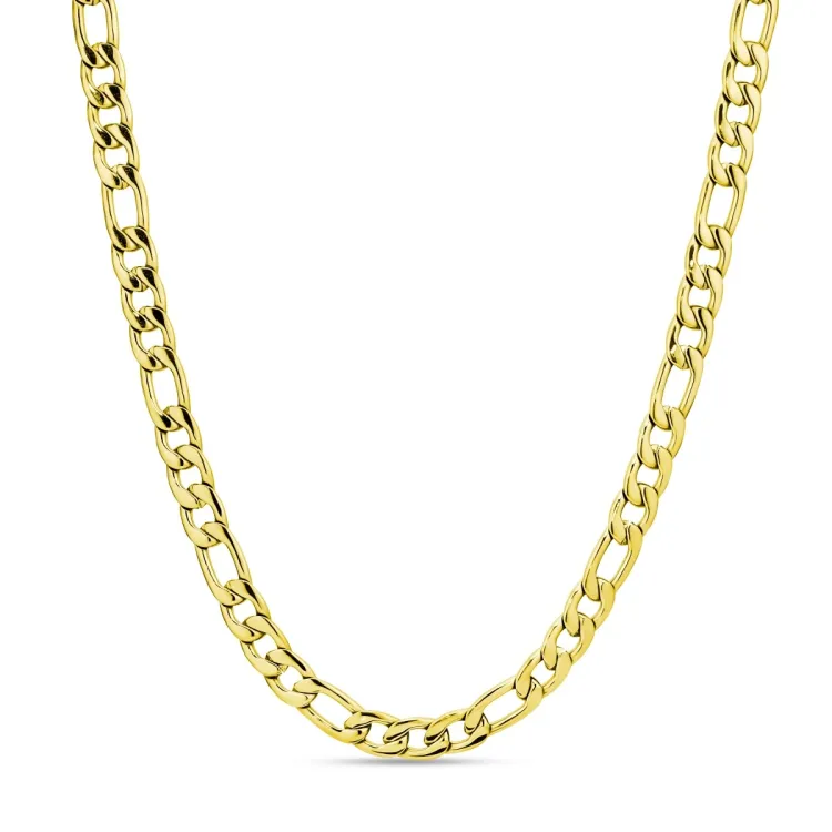 vattentät halsband i förgyllt stål  x 6.50 mm 