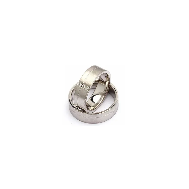Vigselsringar i silver 0,09 ct
