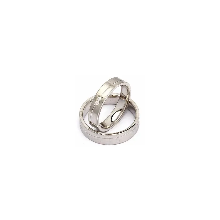Vigselsringar i silver 0,030 ct