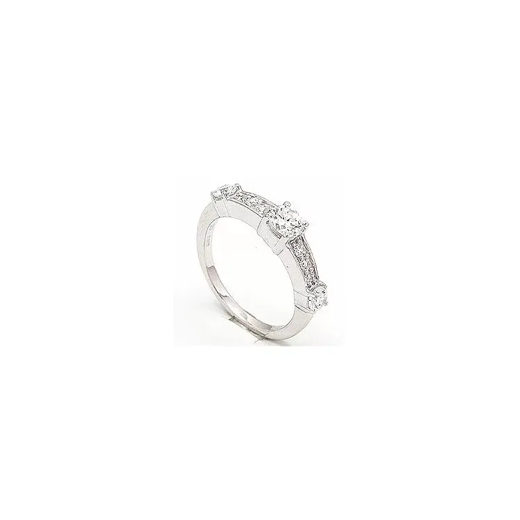 Ring i rhodinerat silver