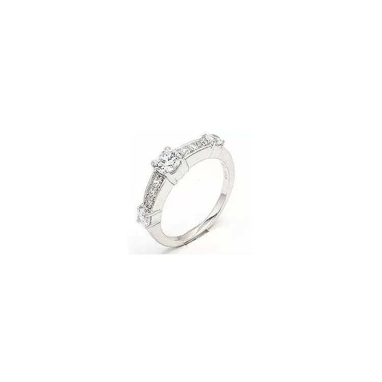 Ring i rhodinerat silver