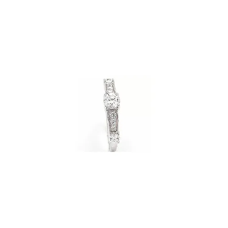 Ring i rhodinerat silver