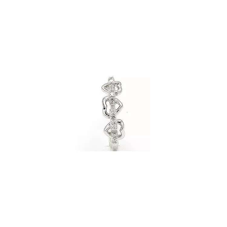 ring i rhodinerat silver
