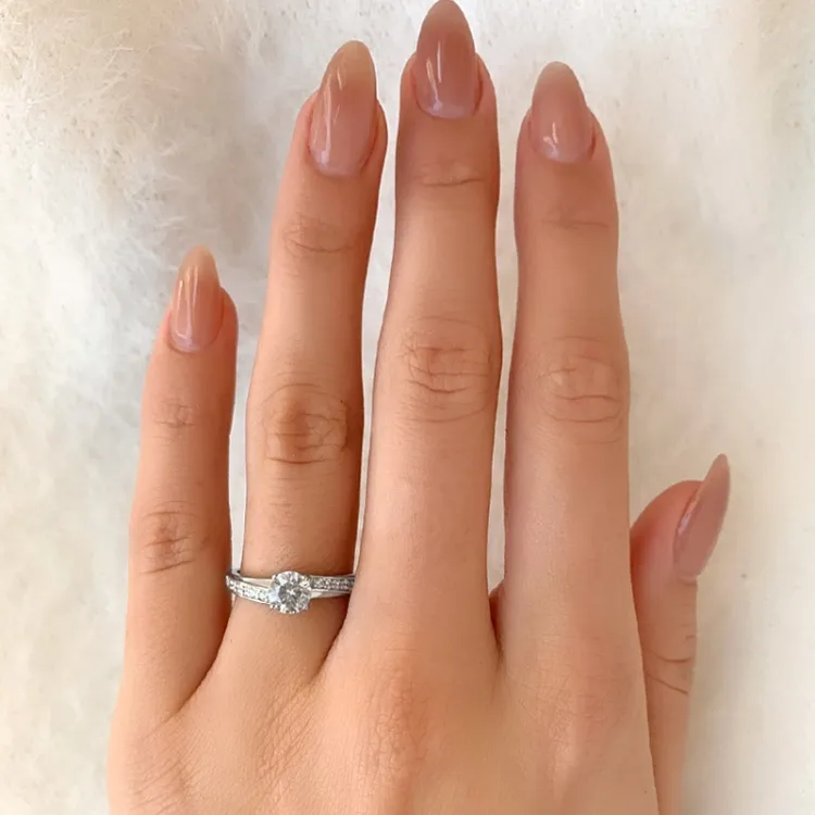 silver ring i rhodinerat silver