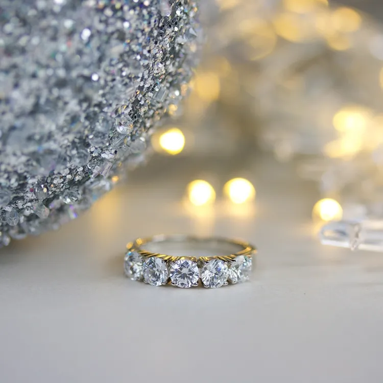silver ring i rhodinerat silver