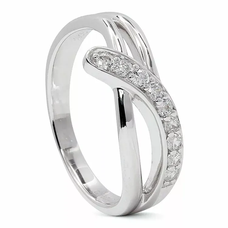 ring i rhodinerat silver