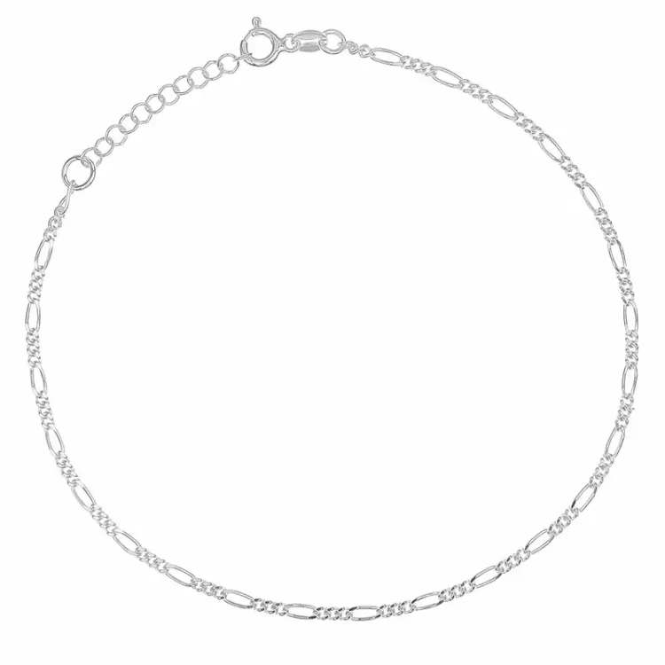 Fotlänk  i silver