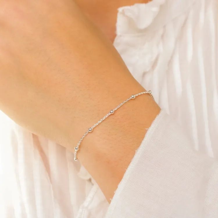 kula armband i silver