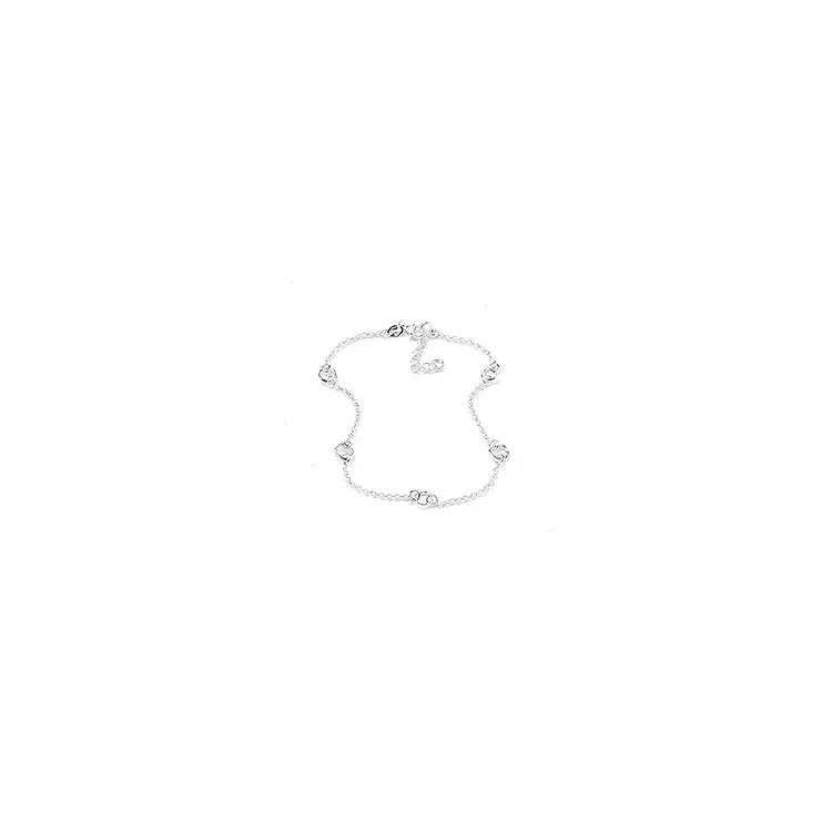 Fotlänk  i silver