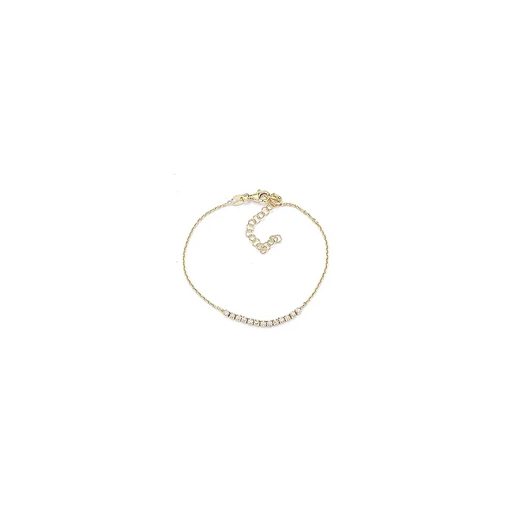 armband i förgyllt silver