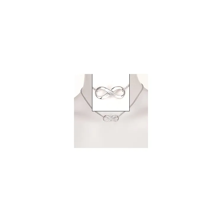 Evighet halsband i silver