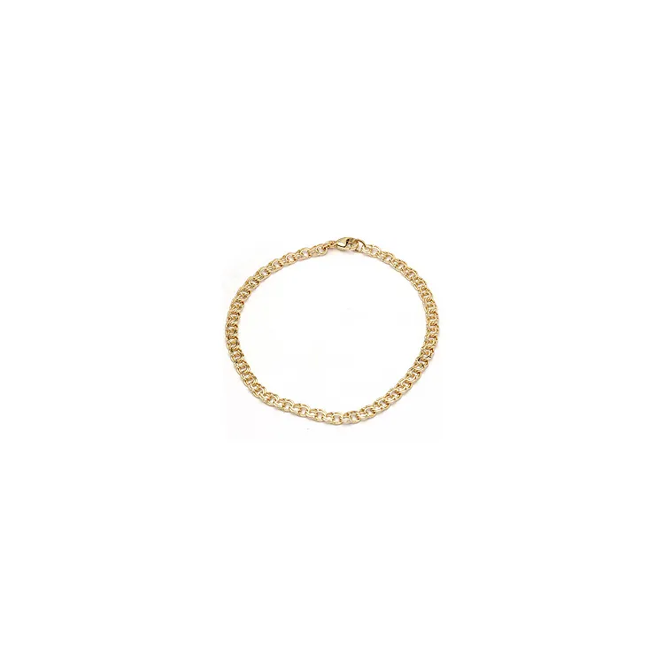 BNH bismark armband i 14 karat guld 17 cm x 3,5 mm