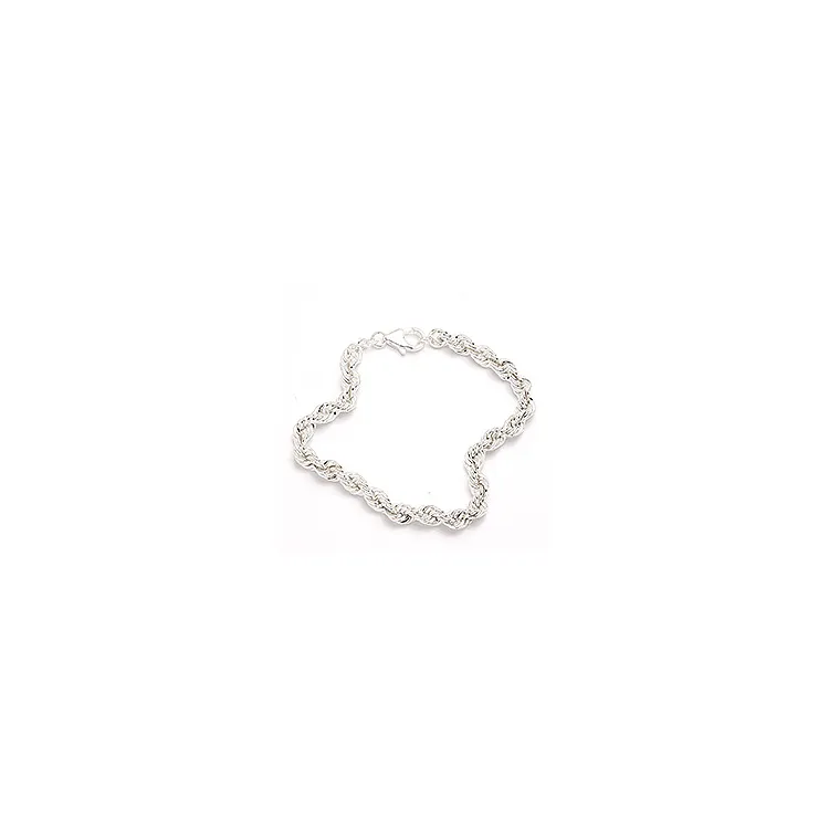 BNH cordel armband i silver 17 cm x 4,5 mm
