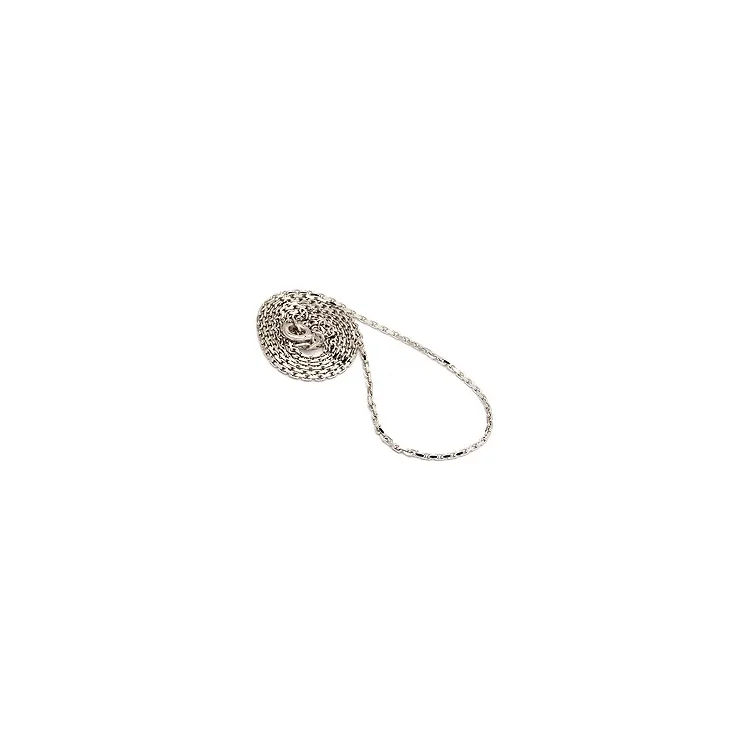 BNH anker facet halskedja i 14 karat vitguld 50 cm x 1,4 mm