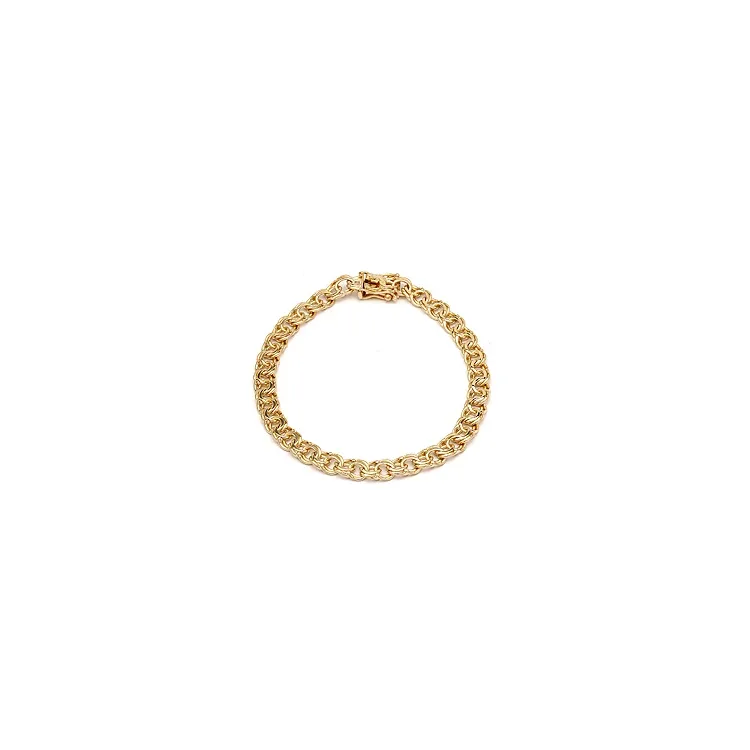 BNH bismark armband i 8 karat guld 17 cm x 5,4 mm