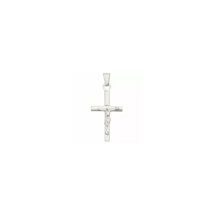 Jesus silver BNH kors i silver - Amoré