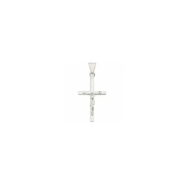 Jesus silver BNH kors i silver - Amoré