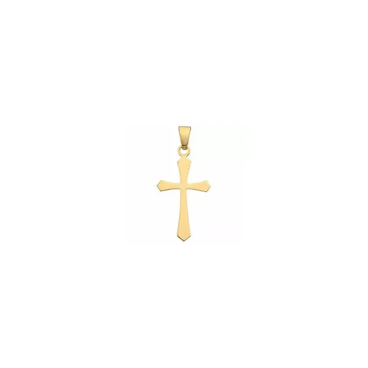 13 x 20 mm guld BNH kors i 8 karat guld - Amoré
