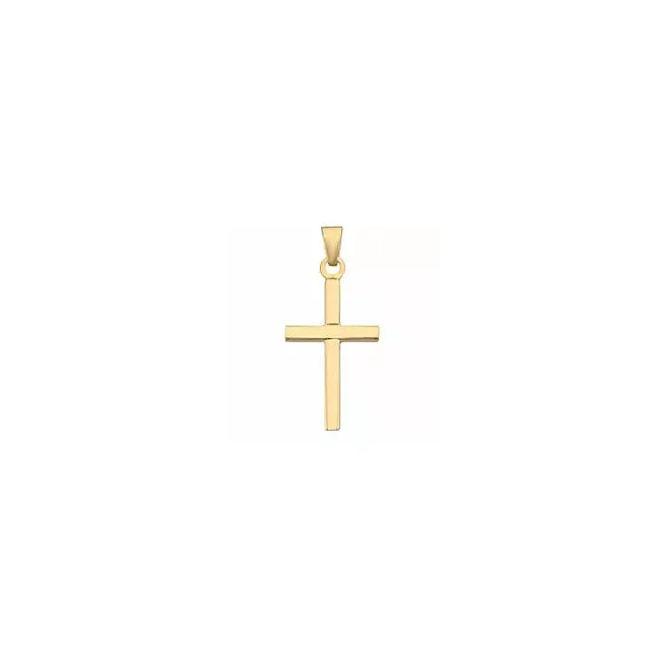 13 x 21 mm guld BNH kors i 14 karat guld - Amoré