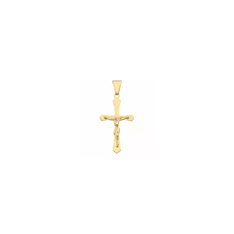 Jesus BNH kors i 8 karat guld - Amoré