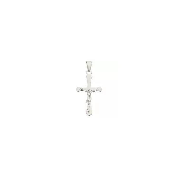 Jesus BNH kors i silver - Amoré