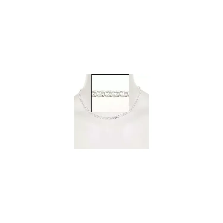 BNH bismark halskedja i silver 42 cm x 5,0 mm