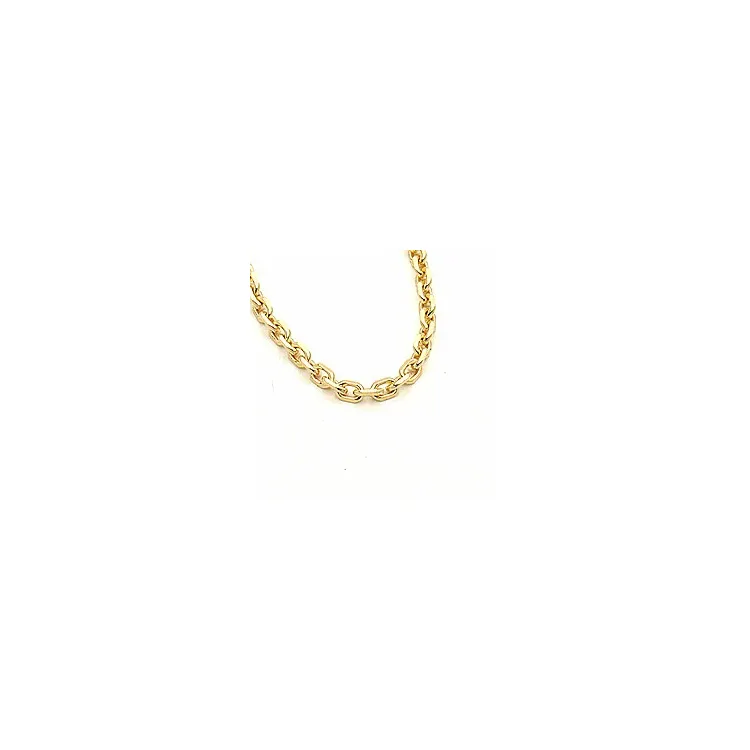 BNH anker facet halskedja i 8 karat guld 55 cm x 1,3 mm
