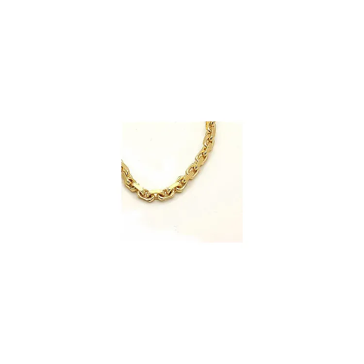 BNH anker facet halskedja i 8 karat guld 55 cm x 1,6 mm