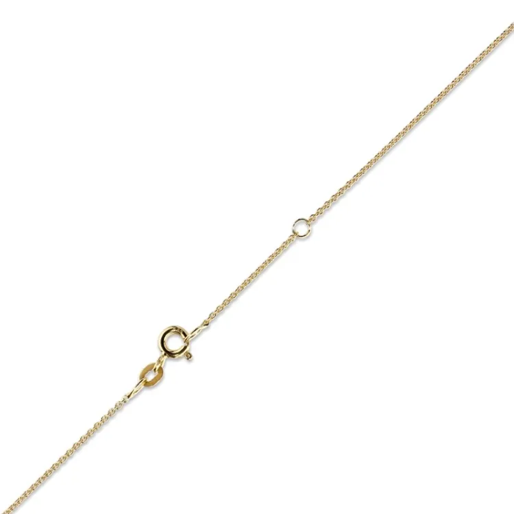 BNH Anker runda halsband i 8 karat guld 40 - 42 cm x 1,5 mm