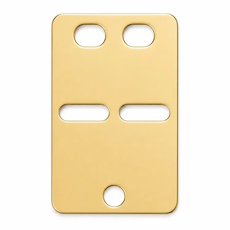 ID bricka i 8 karat guld
