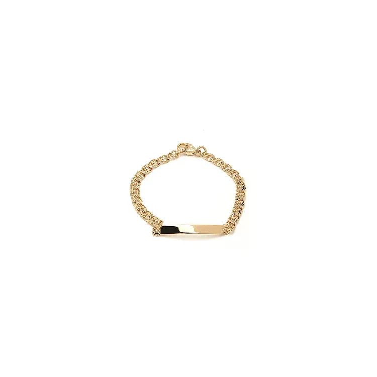 BNH bismark armband i 14 karat guld 16 cm x 4,0 mm