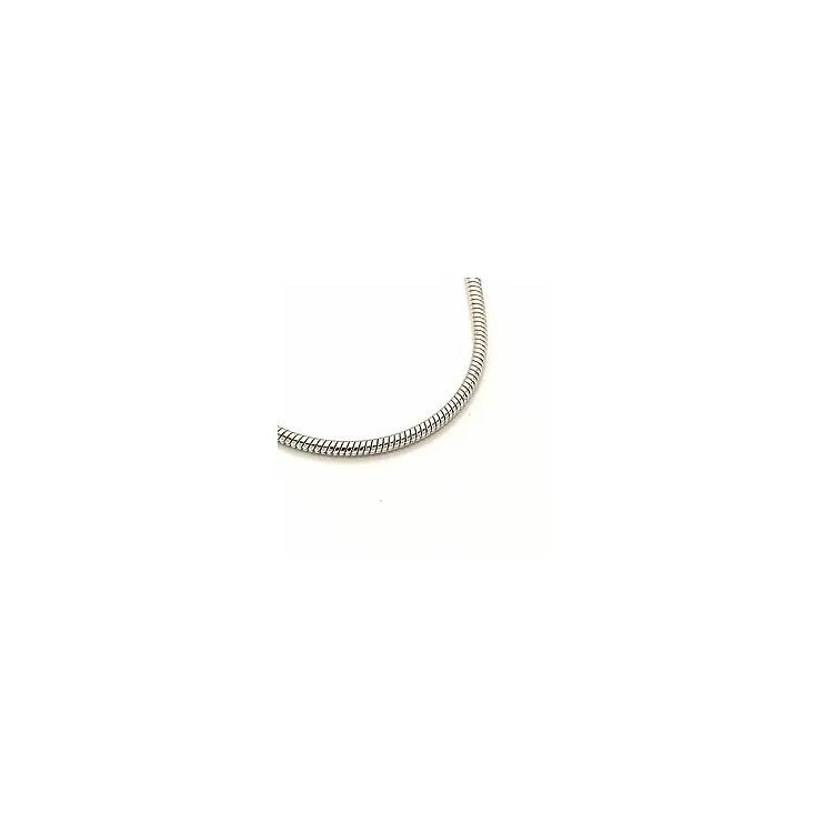 BNH ormhalskedja i 14 karat vitguld 50 cm x 1,6 mm