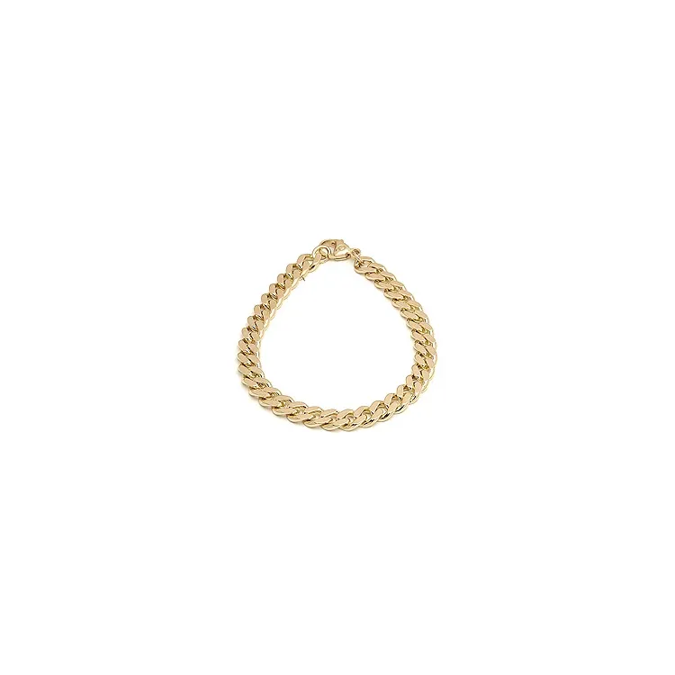 BNH panzerarmband i 14 karat guld 18,5 cm x 6,1 mm