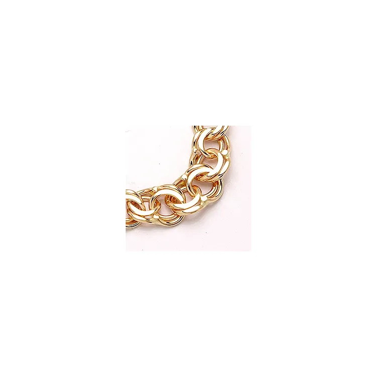 BNH bismark halskedja i 8 karat guld 50 cm x 3,5 mm