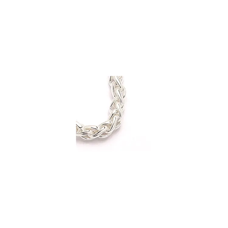 BNH palmhalsband i silver 55 cm x 6,0 mm