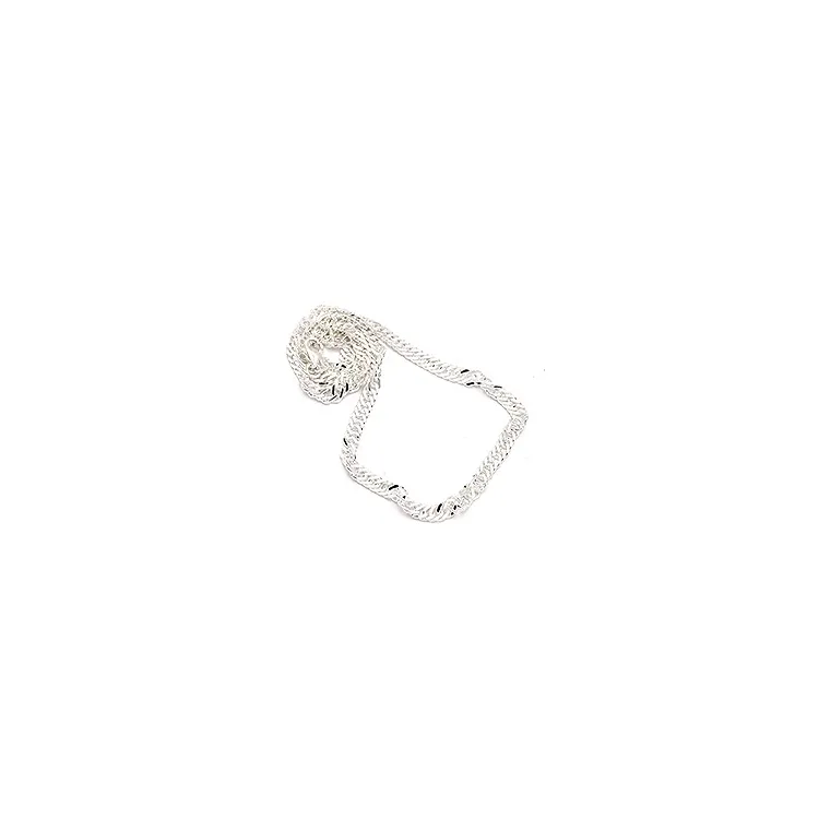 BNH singaporehalsband i silver 55 cm x 4,7 mm