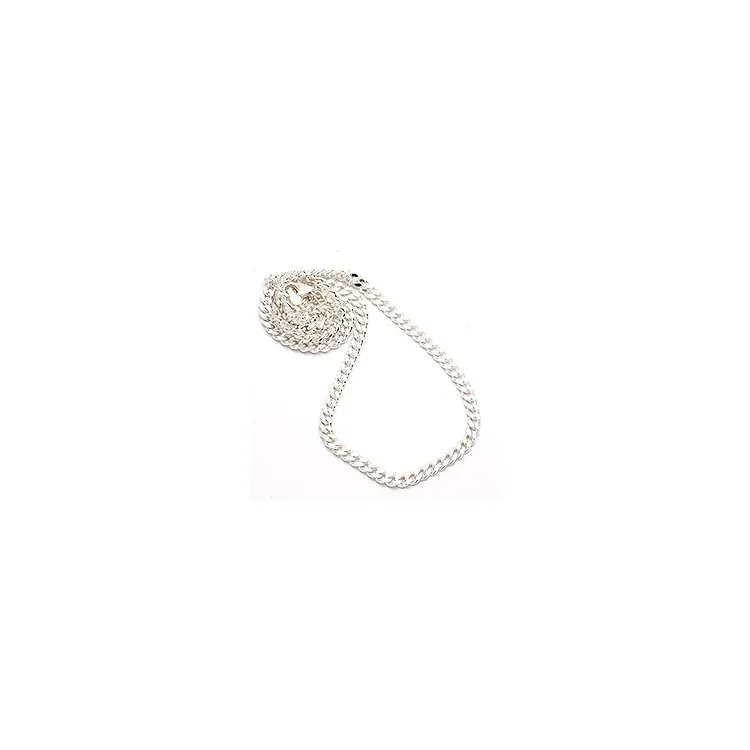 BNH panzerhalskedja i silver 38 cm x 14,3 mm