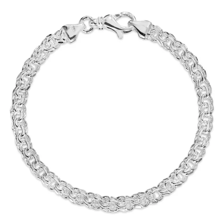 BNH bismark armband i silver 14,0 cm x 5,0 mm