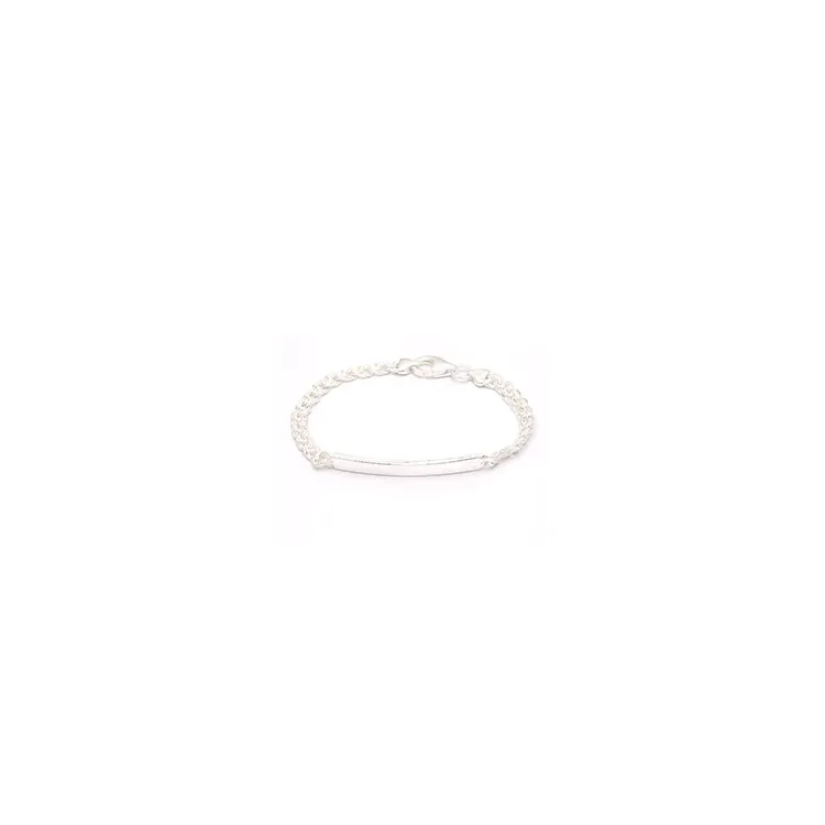 BNH bismark armband i silver 14 cm x 3,5 mm