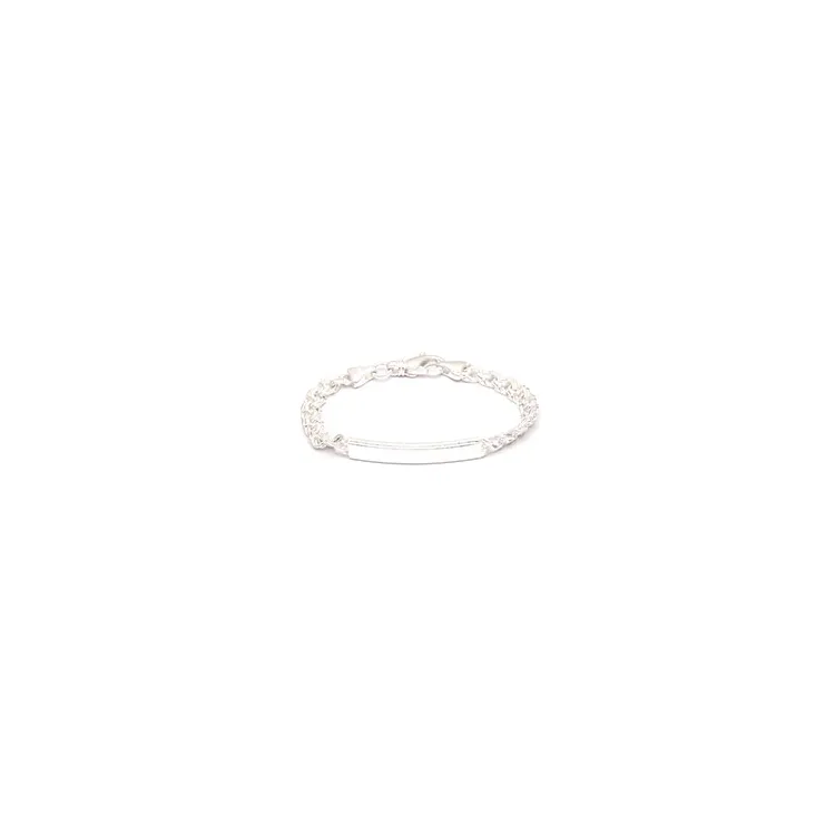 BNH bismark armband i silver 16 cm x 5,0 mm