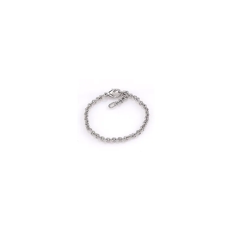 BNH forlänk i 14 karat vitguld 24-26 cm x 3,1 mm
