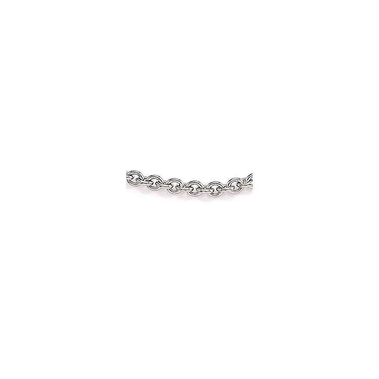BNH forlänk i 14 karat vitguld 24-26 cm x 2,7 mm