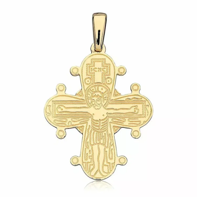 21 x 25 mm dagmarkors i 8 karat guld - Amoré