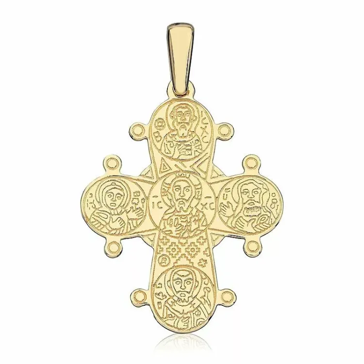 21 x 25 mm dagmarkors i 8 karat guld - Amoré