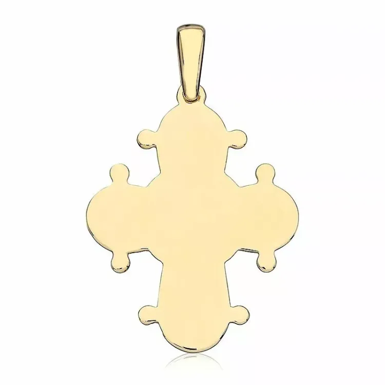 21 x 25 mm dagmarkors i 8 karat guld - Amoré